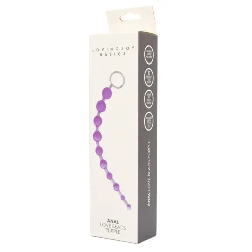 Loving Joy Anal Love Beads Purple - Image 4