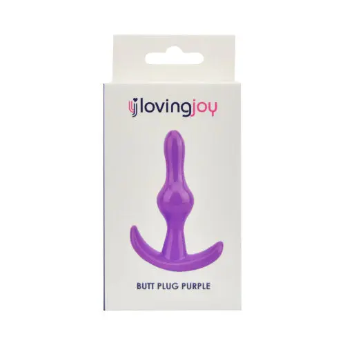 Loving Joy Butt Anal Plug Purple - Image 4