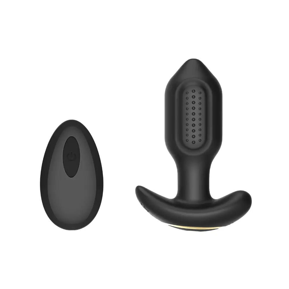 Toosh Remote Controlled Silicone Vibrating Butt Anal Plug 10.5cm x 3.5cm - Image 10